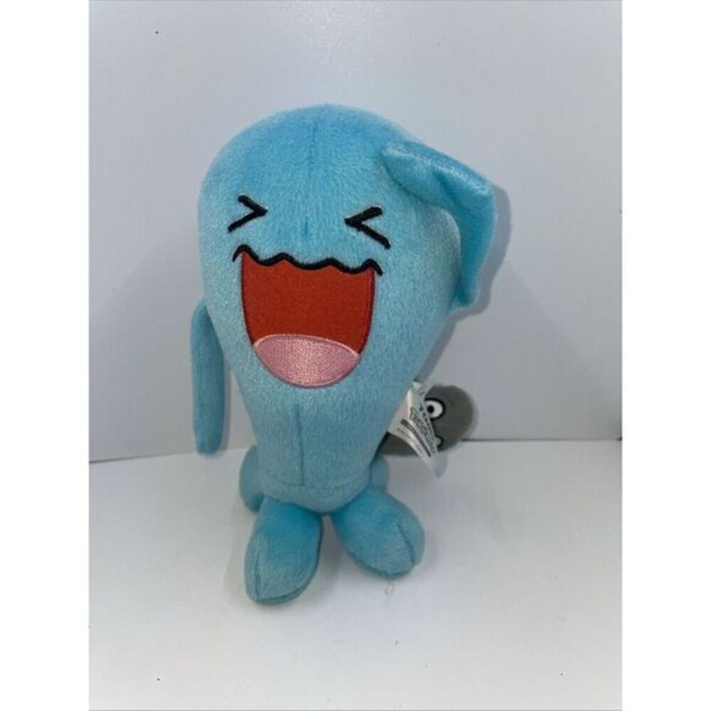 Pokemon Wobbuffet Tomy 8" Stuffed Animal Plush Toy Soft Blue